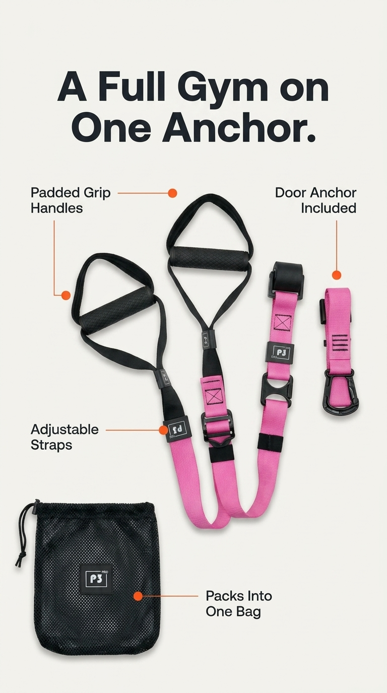 Home Suspension Trainer Kit — Full-Body Resistance Training